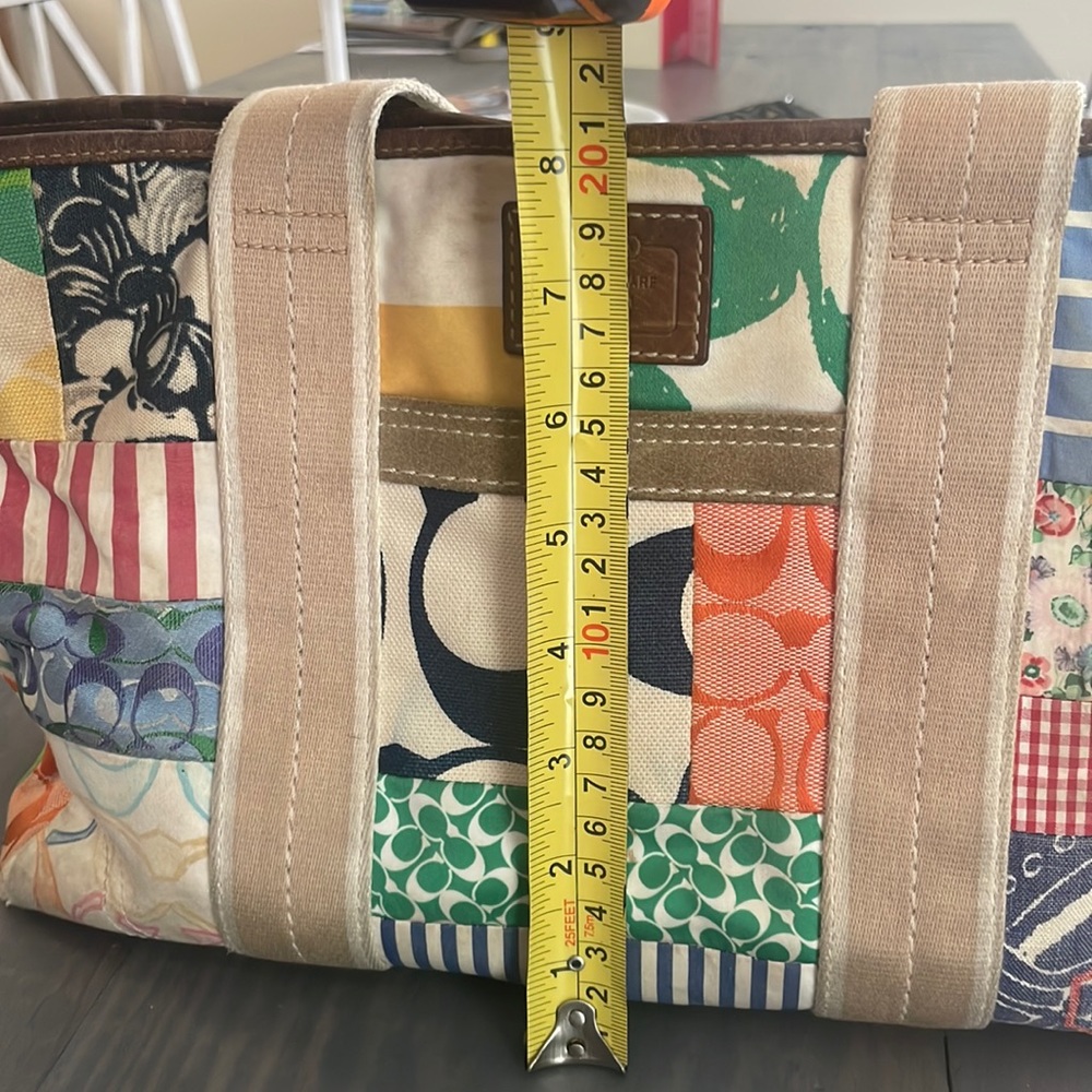 Coach patchwork tote - Picture 6 of 7